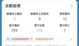 合肥爆料最新消息疫情,多区域发现阳性病例，防控措施升级